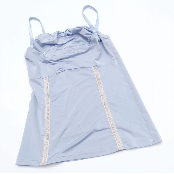 Sensara Periwinkle Blue Camisole Shelf Bra size Medium - Picture 6 of 16